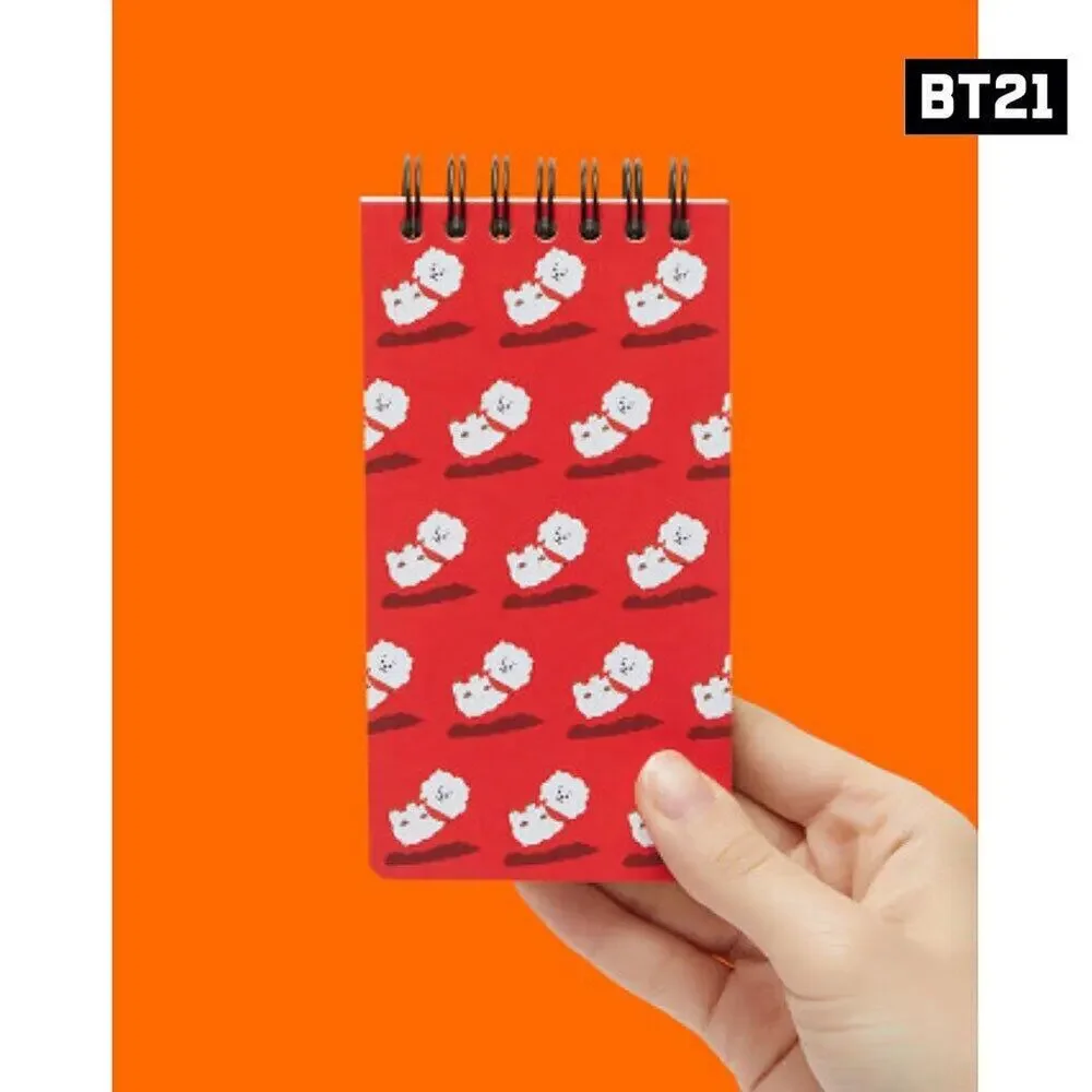 NEW! BTS BT21 Official Authentic Goods Spring‎ Notebook 5Set